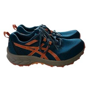 Asics Gel-Venture 9 Womens  Running Shoes Sneakers Rich Navy Desert Red Size 6